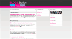 Desktop Screenshot of blog.station.ee