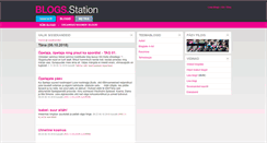 Desktop Screenshot of blogs.station.ee